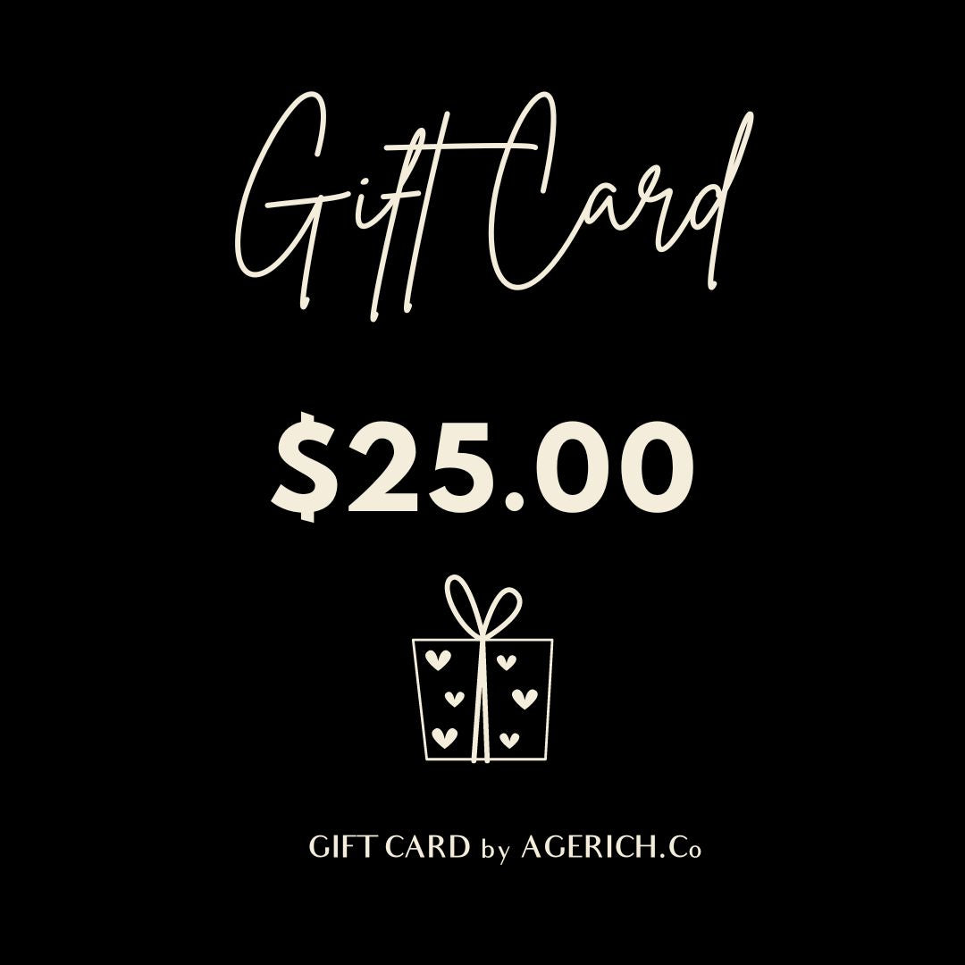 $25 Agerich giftcard: give the perfect gift